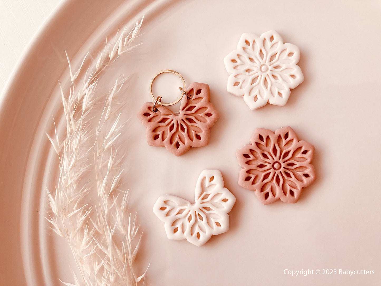 Snowflake Cutter v5 - Polymer Clay Cutter Tools