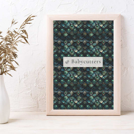 Ocean Pattern 3 - Image Transfer Paper