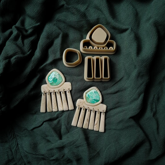 LIKA -  Bezzycutter © Exclusive Original Polymer Clay Cutters Design