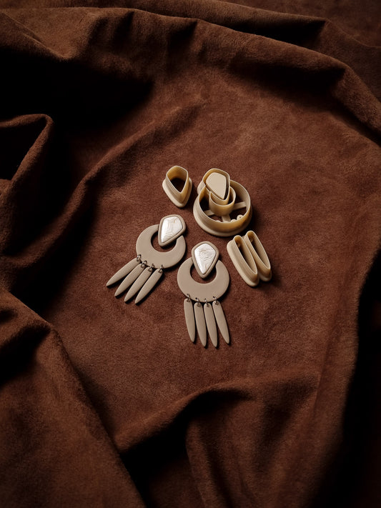Adya - BoldRady Bezzycutter © Exclusive Original Polymer Clay Cutters Design