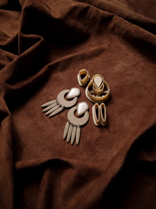 Adya - BoldRady Bezzycutter © Exclusive Original Polymer Clay Cutters Design