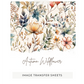 Autumn Wildflower -  Image Transfer Paper