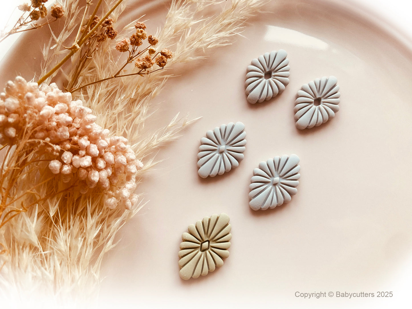 Diamond Boho Pattern Style Cutter Shape - Polymer Clay Cutter Tools
