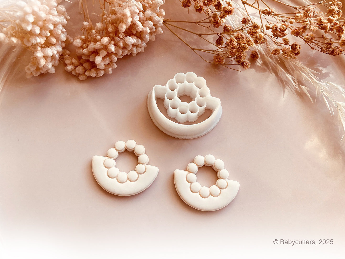 Full Round Circle Dot Cutter Shape - Polymer Clay Cutter Tools