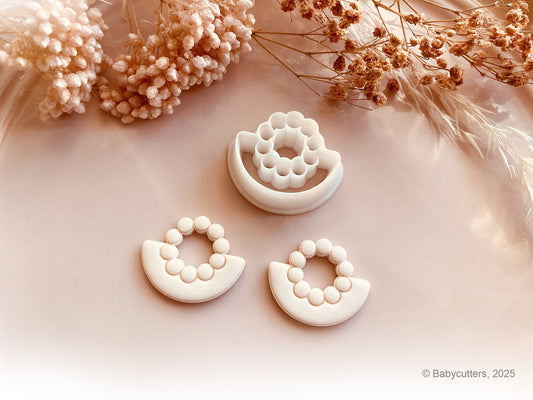 Full Round Circle Dot Cutter Shape - Polymer Clay Cutter Tools