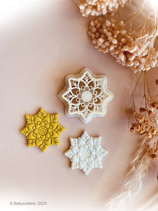 Flower Pattern Cutter - Polymer Clay Cutter Tools