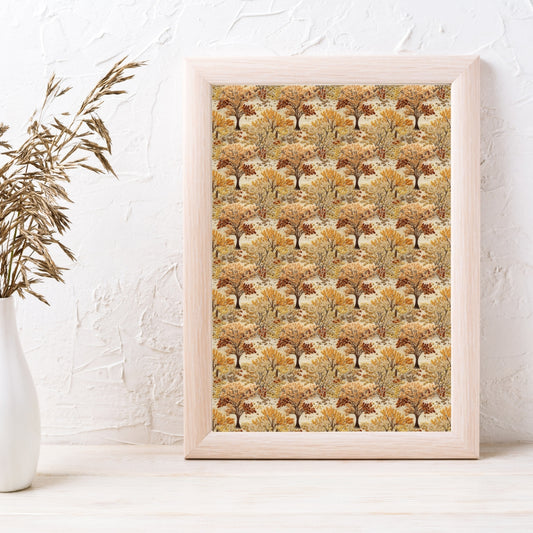 Autumn Tree Pattern - Image Transfer Paper