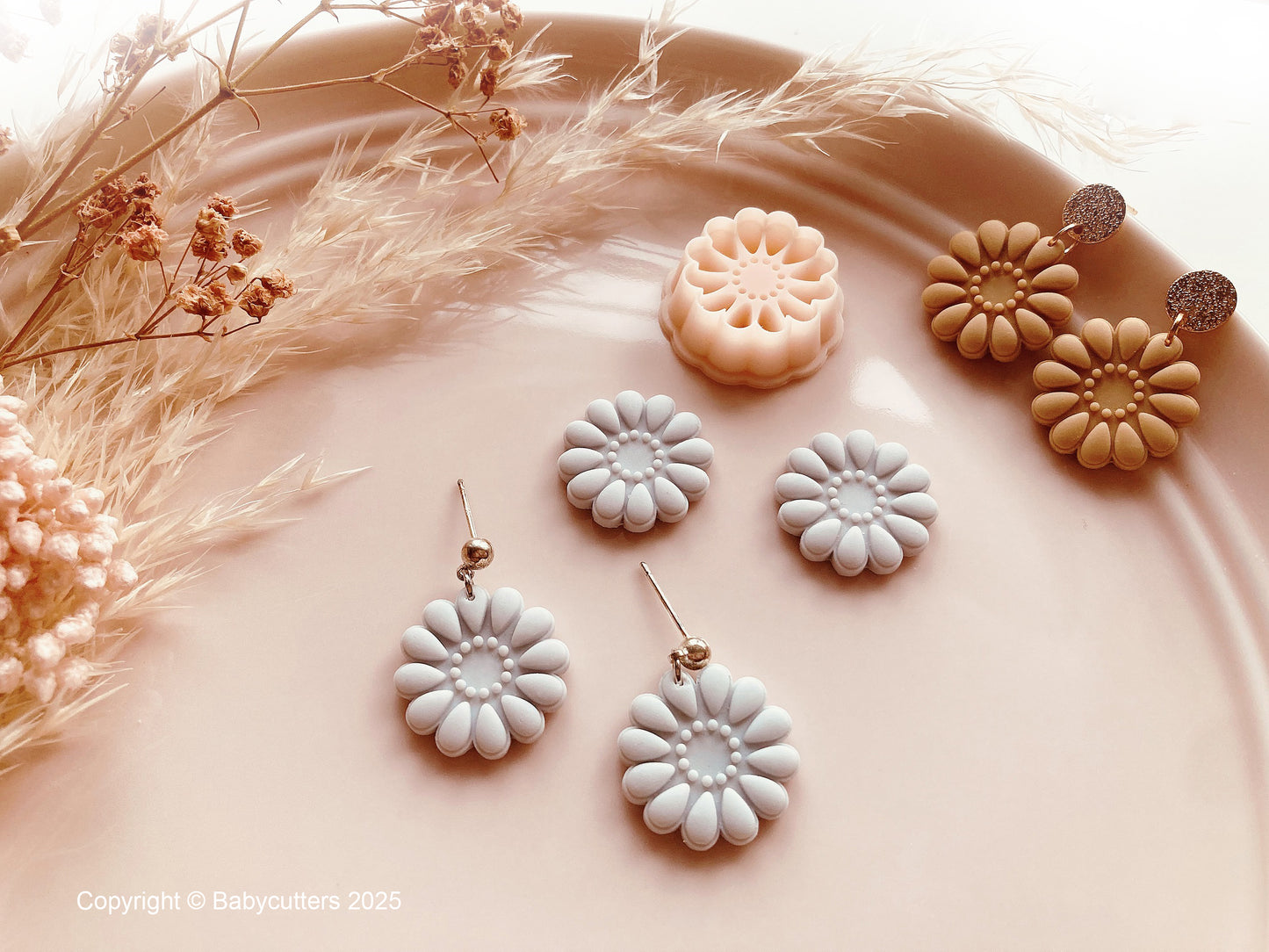 Cute Flower Pattern Summer Cutter - Polymer Clay Cutter Tools