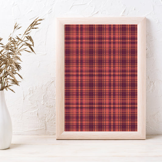 Plaid Pattern v1 - Image Transfer Paper