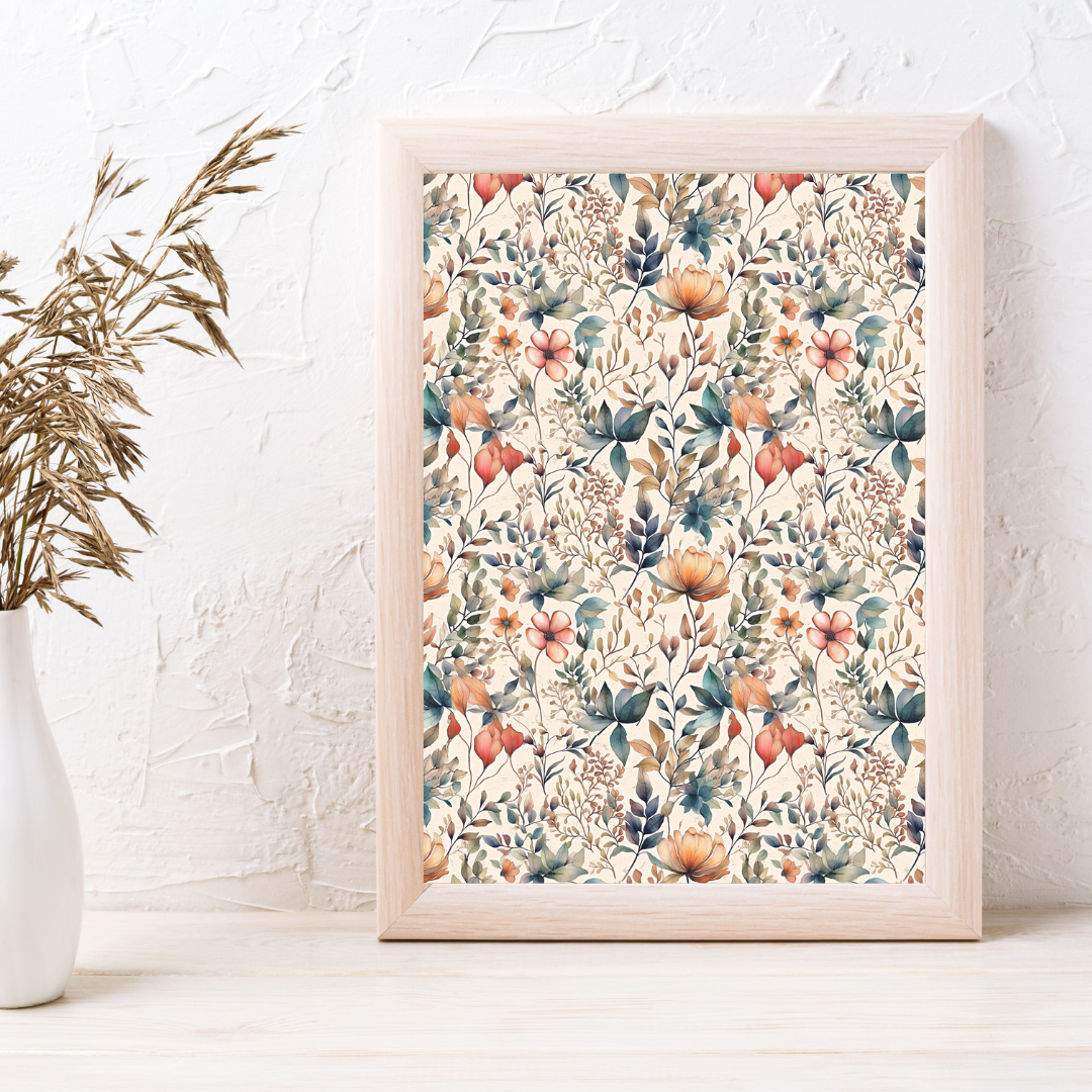 Autumn Wildflower - Image Transfer Paper