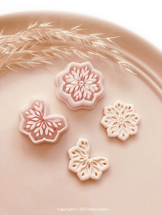 Snowflake Cutter v5 - Polymer Clay Cutter Tools