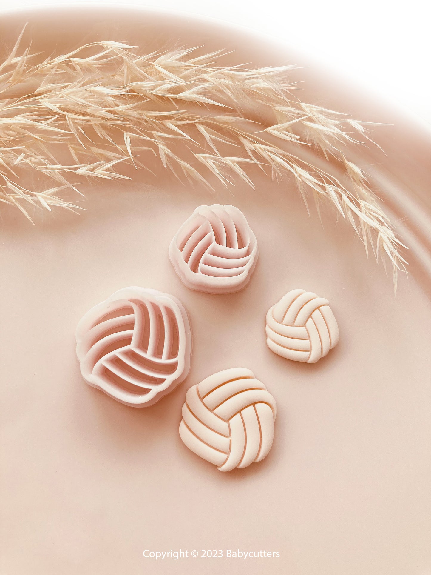 Elegant Stud Cutter v4 - Polymer Clay Cutter Tools