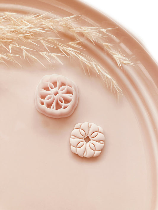 Elegant Art Deco Stud Cutter - Polymer Clay Cutter Tools