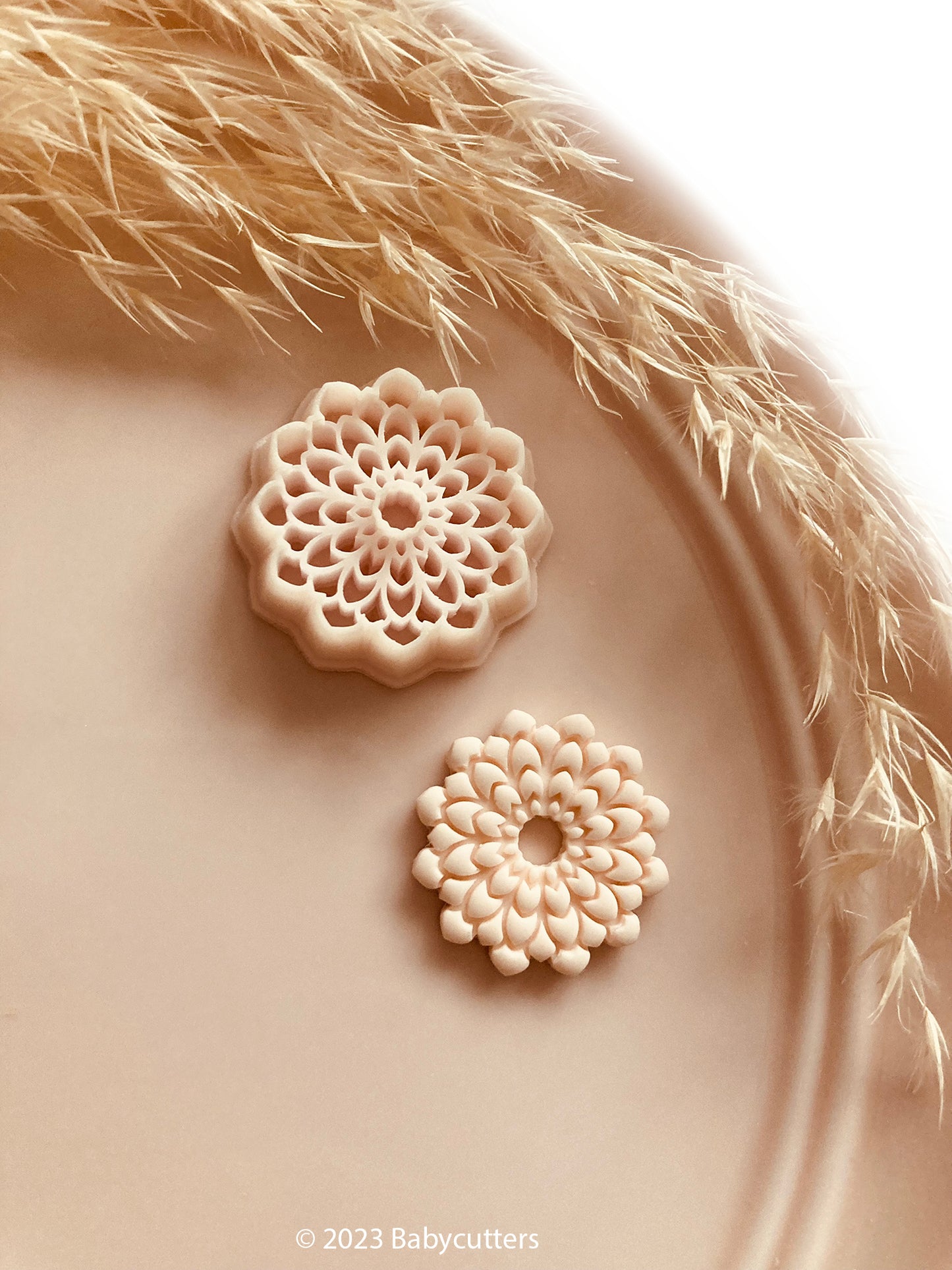 Pretty Flower v1 Shape Polymer Clay Jewellery Cutter - Polymer Clay Tools