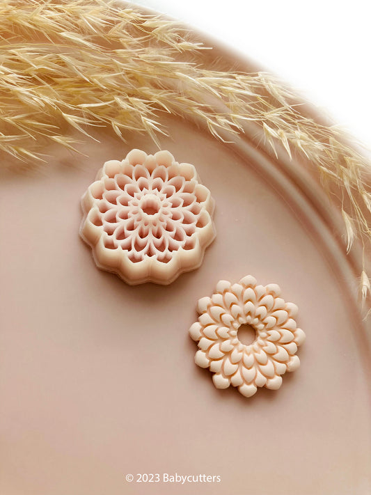 Pretty Flower v1 Shape Polymer Clay Jewellery Cutter - Polymer Clay Tools