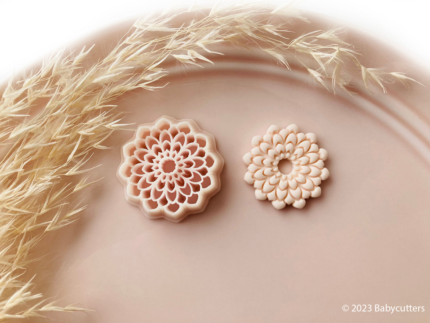 Pretty Flower v1 Shape Polymer Clay Jewellery Cutter - Polymer Clay Tools