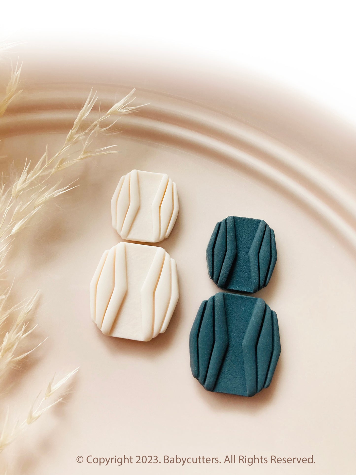 Art Deco Style Original Cutter Shape