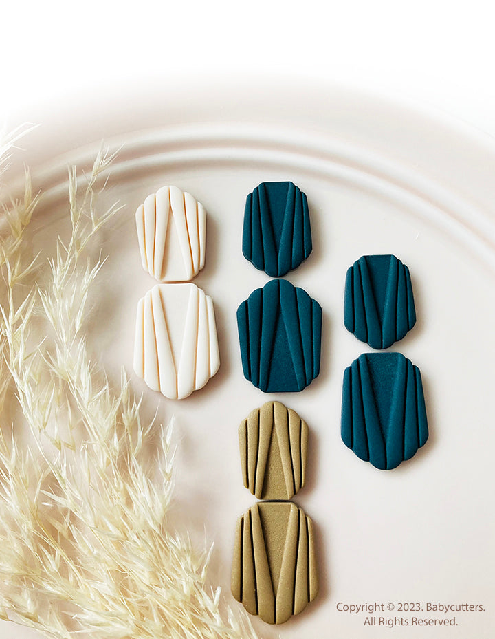 Art Deco Style Original Cutter Shape