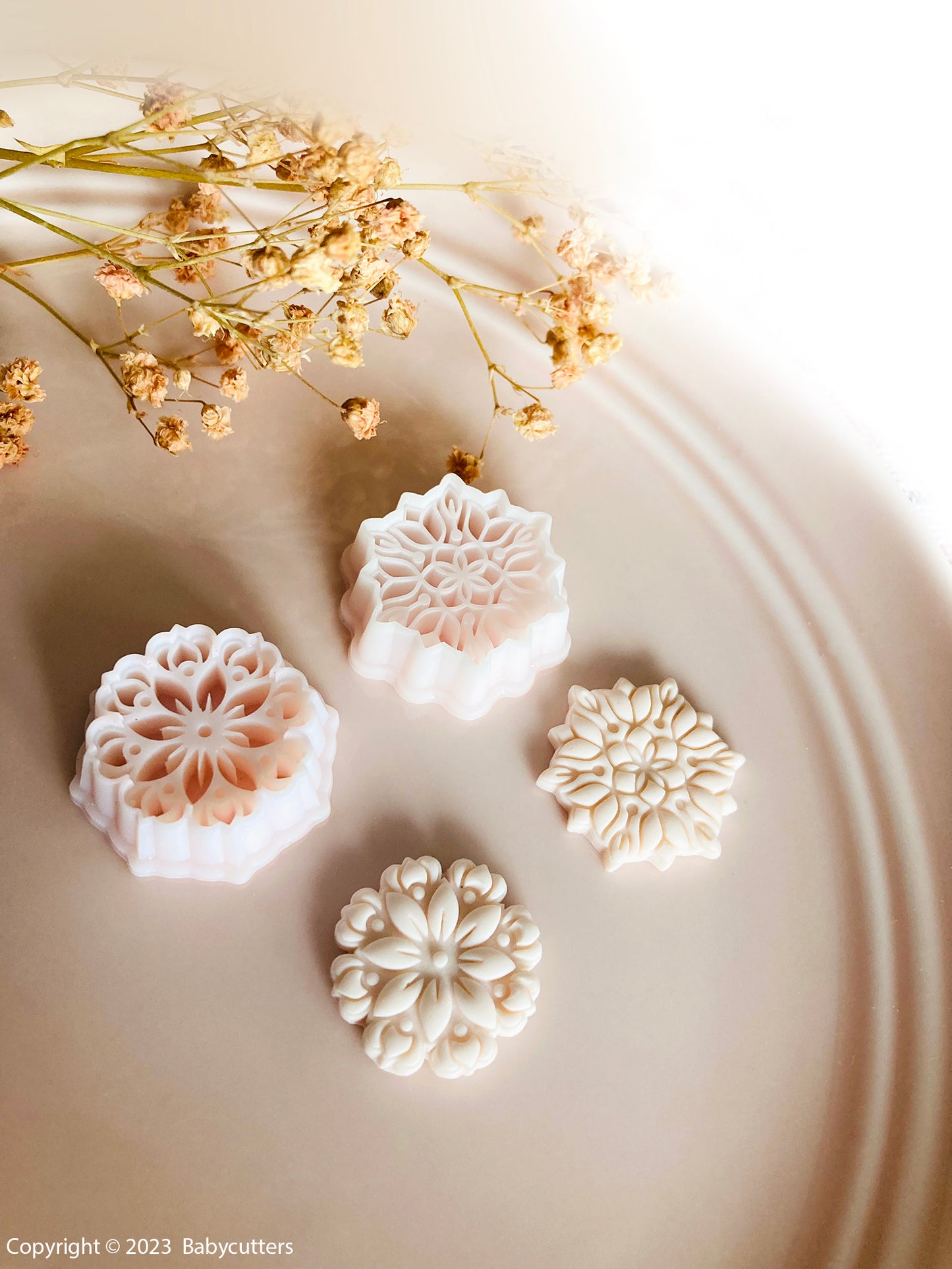 Cute Flower Pattern Cutter - Polymer Clay Cutter Tools