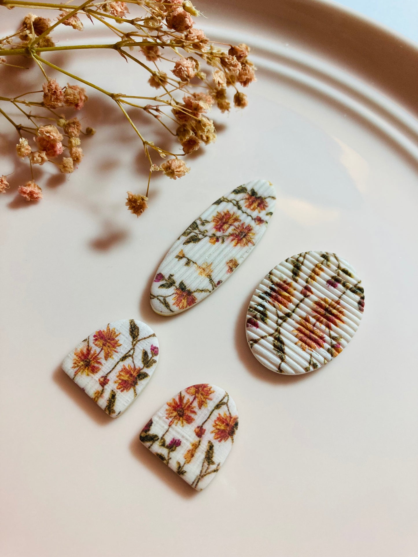 Autumn Embroidery Floral v4 -  Image Transfer Paper
