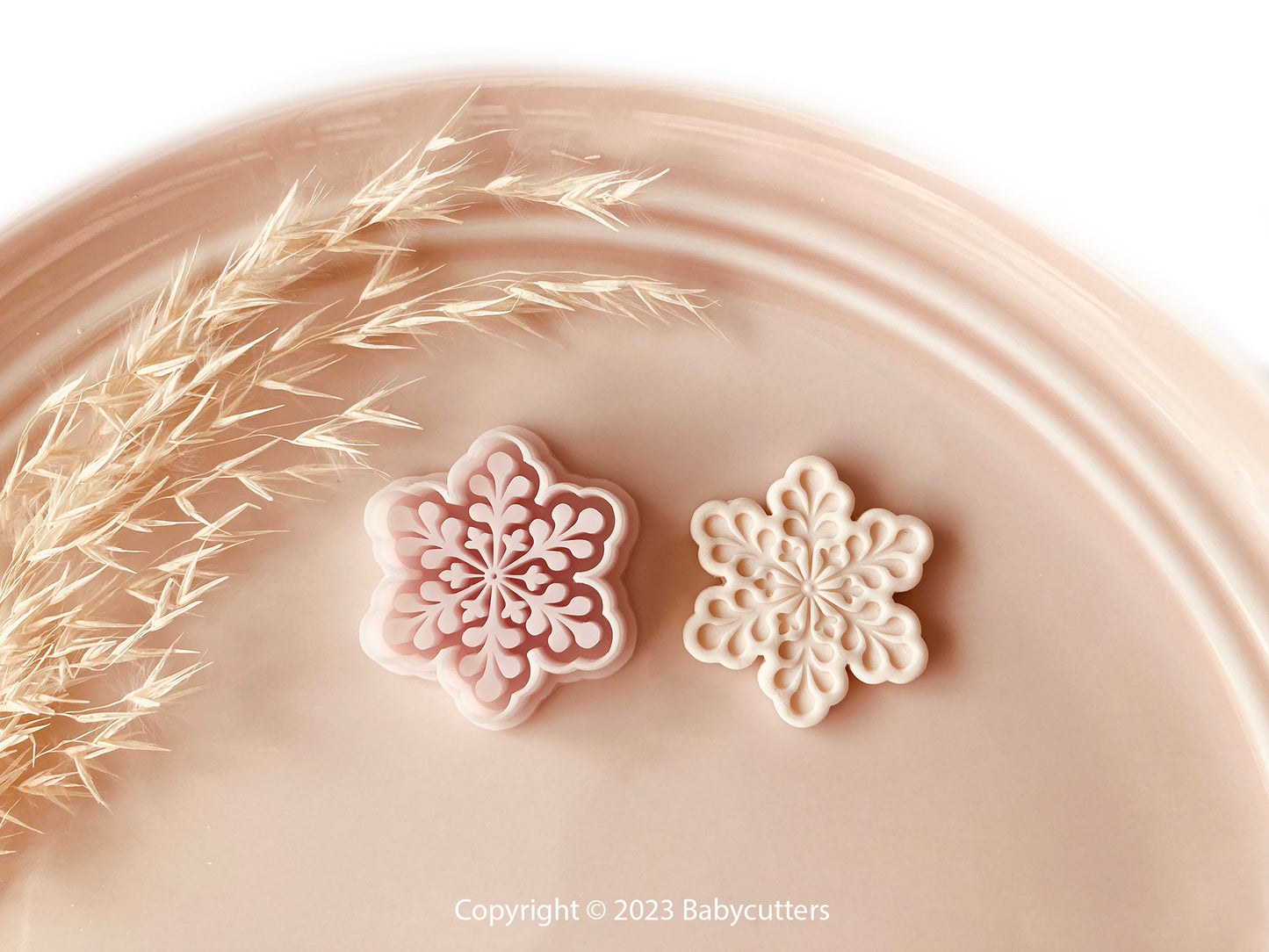Snowflake Cutter v4 - Polymer Clay Cutter Tools