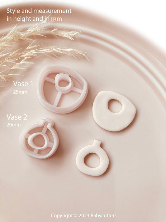 Abstract Vase Shape v2 - Polymer Clay Cutter Tools