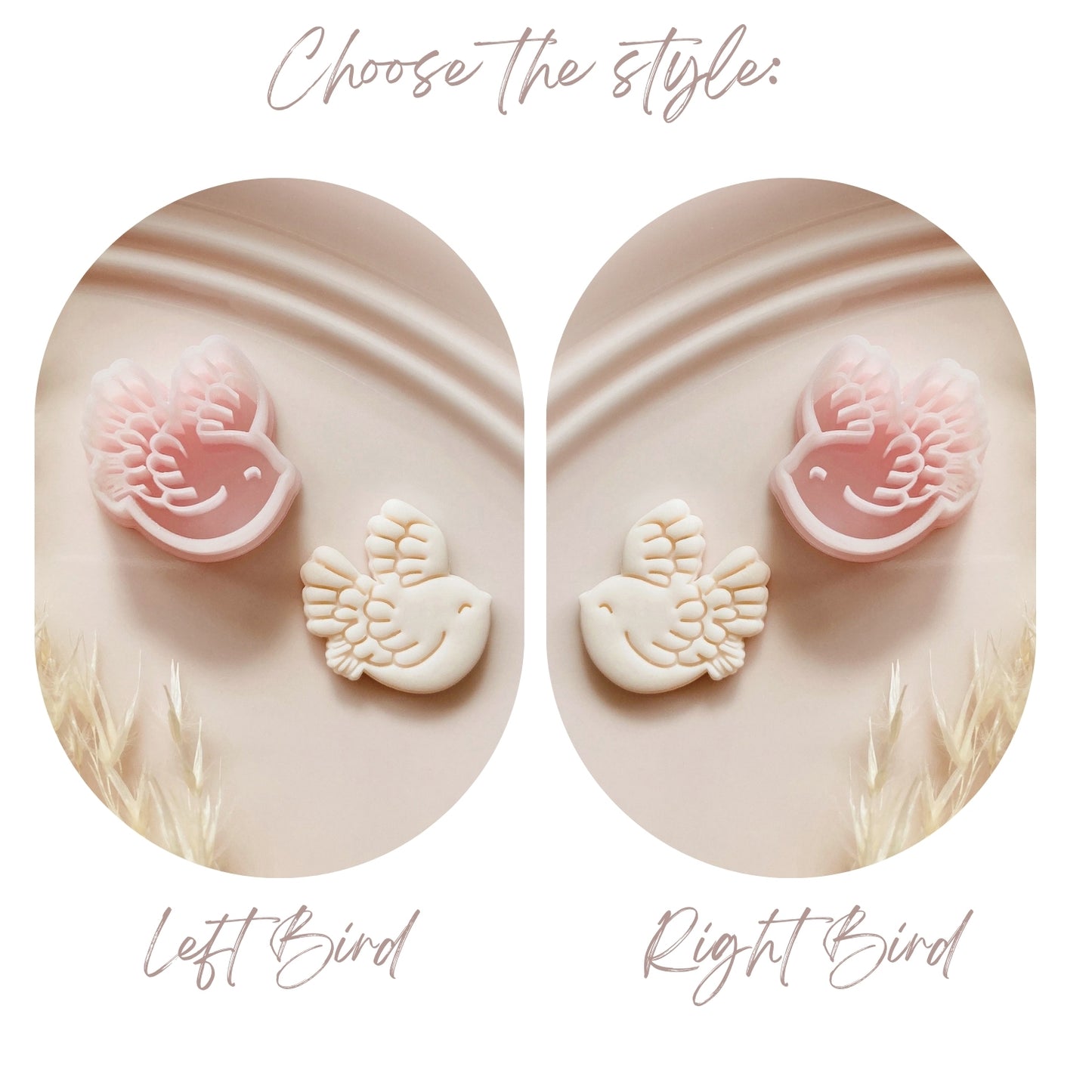 Cute Bird Animal Shape Polymer Clay Cutter