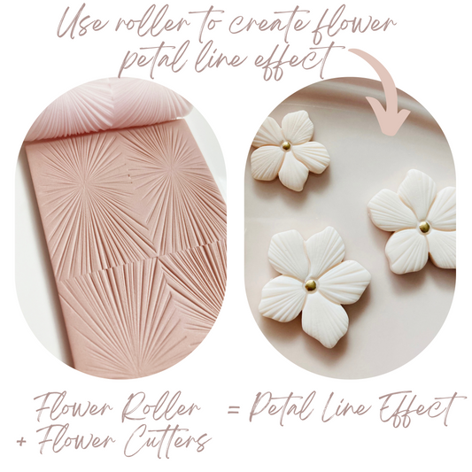 *NEW*  Flower Line Texture Roller