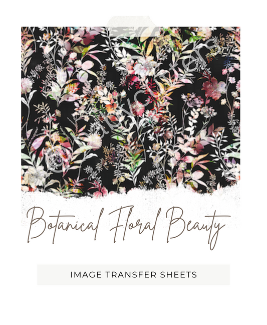 Botanical Floral Beauty - Image Transfer Paper