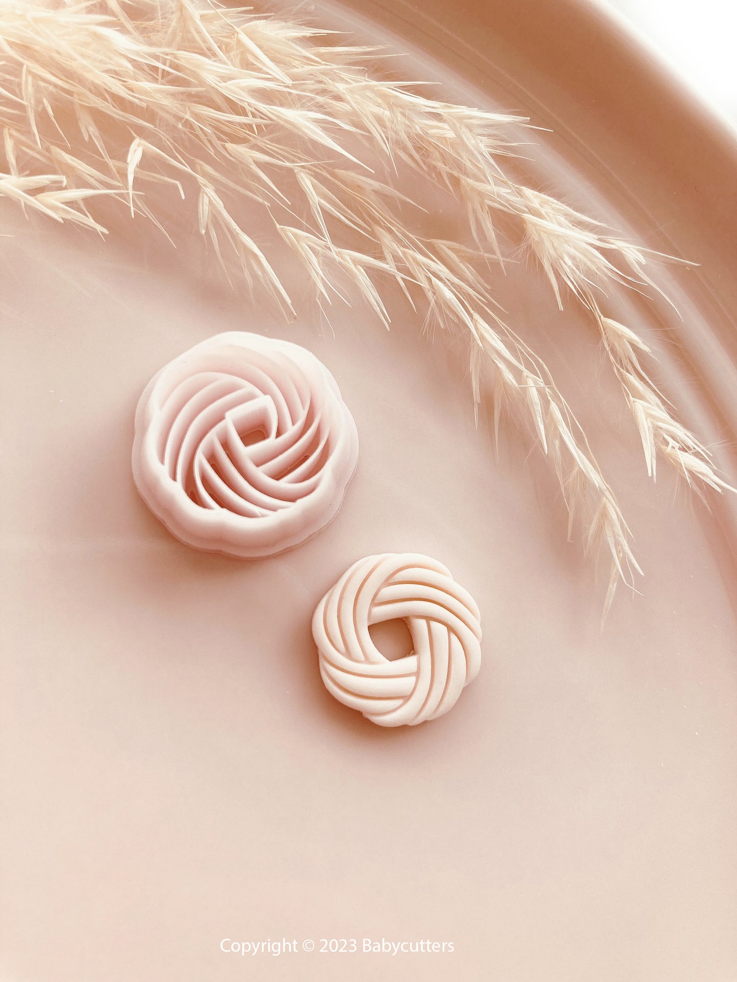Elegant Stud Cutter v1 - Polymer Clay Cutter Tools