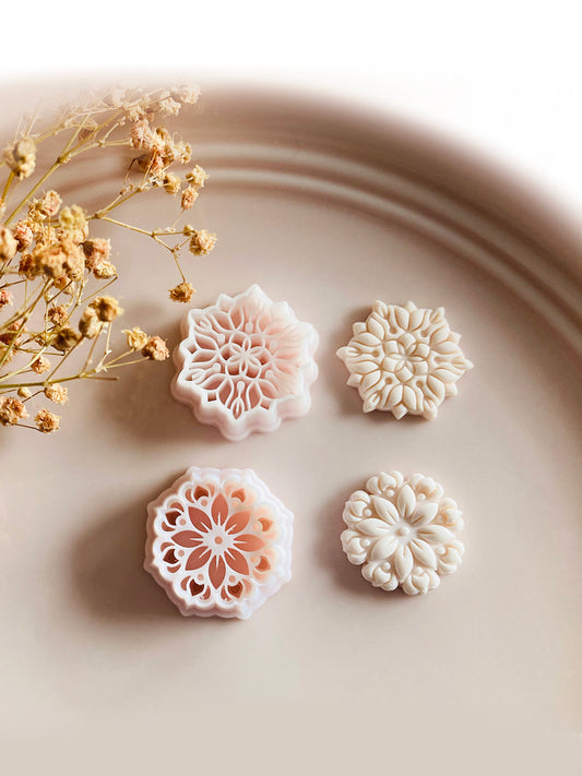 Cute Flower Pattern Cutter - Polymer Clay Cutter Tools