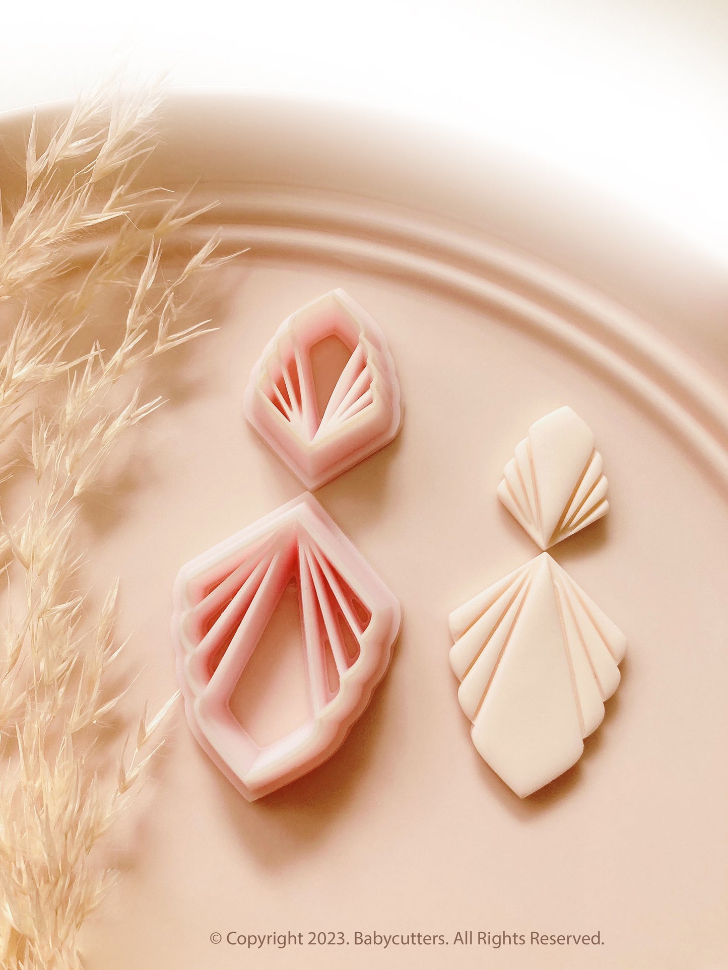 Art Deco Style Original Cutter Shape