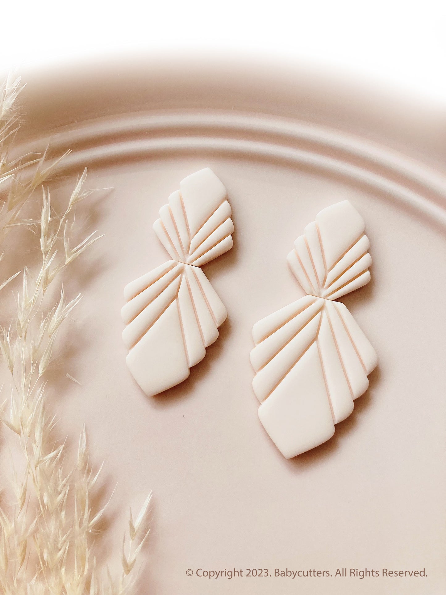 Art Deco Style Original Cutter Shape