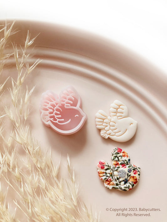 Cute Bird Animal Shape Polymer Clay Cutter