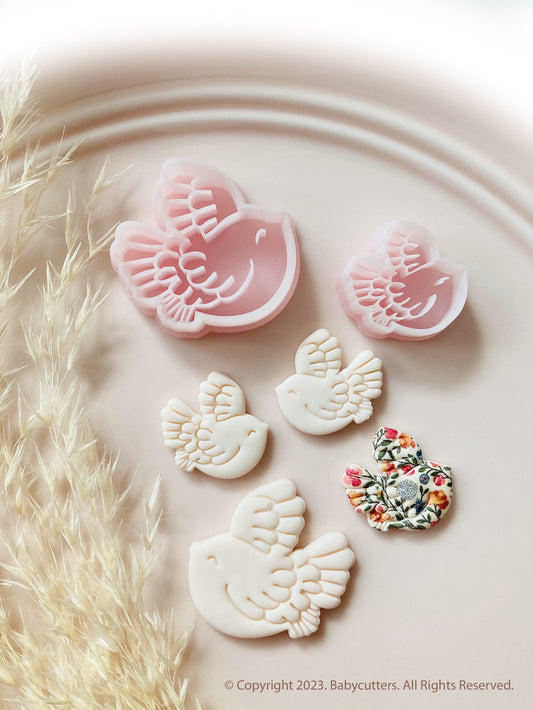 Cute Bird Animal Shape Polymer Clay Cutter