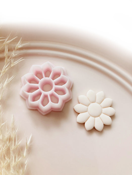 Full Daisy Flower Shape Polymer Clay Jewellery Cutter