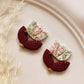 Tulip Flower and Leaf Set Embossed Spring Polymer Clay Cutter