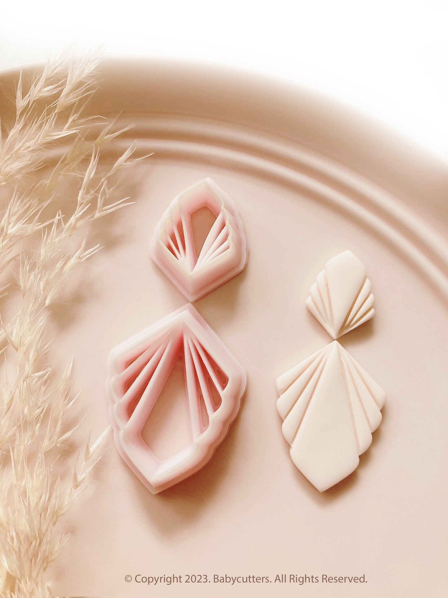 Art Deco Style Original Cutter Shape