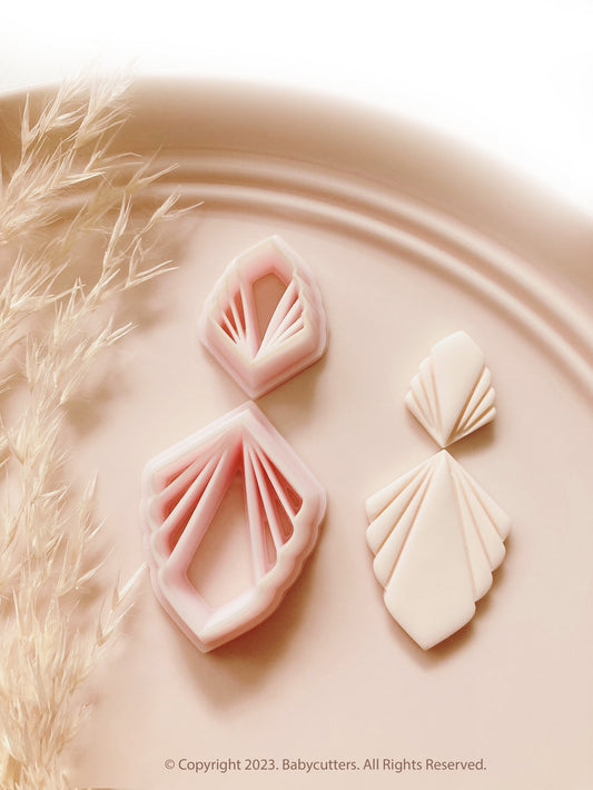 Art Deco Style Original Cutter Shape