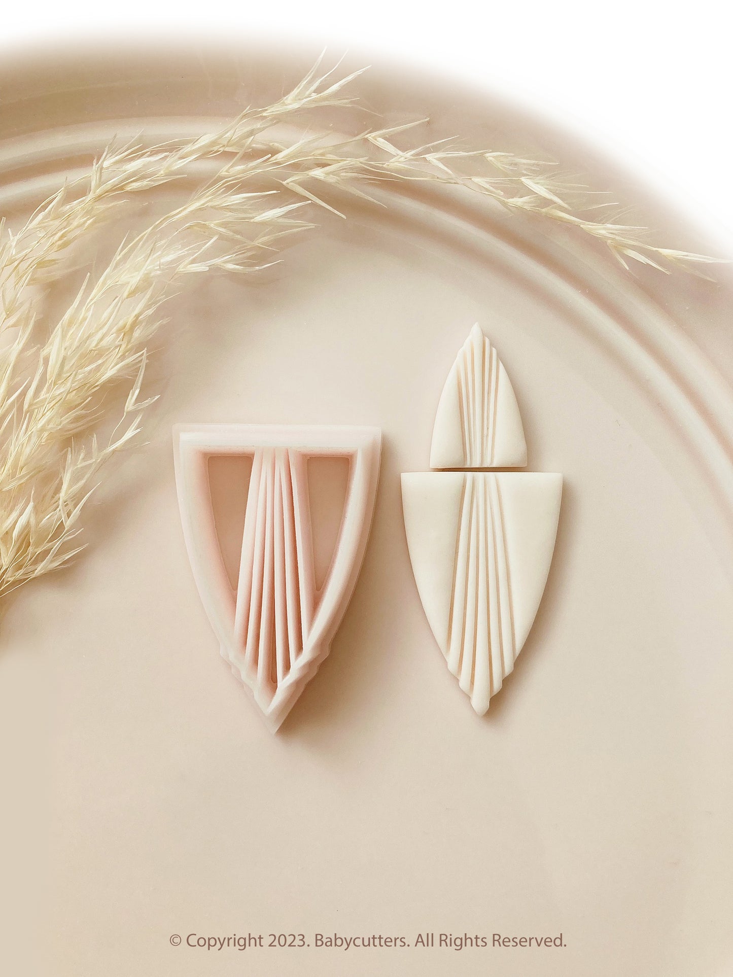 Art Deco Style - Original Cutter Shape 50mm