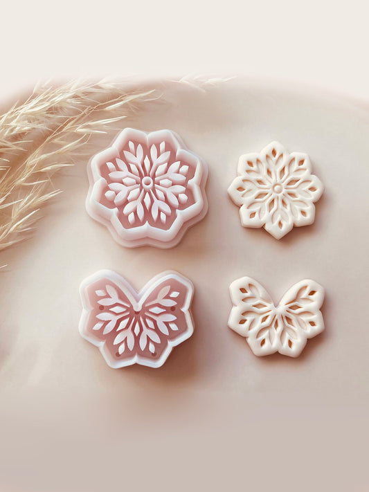 Snowflake Cutter v5 - Polymer Clay Cutter Tools