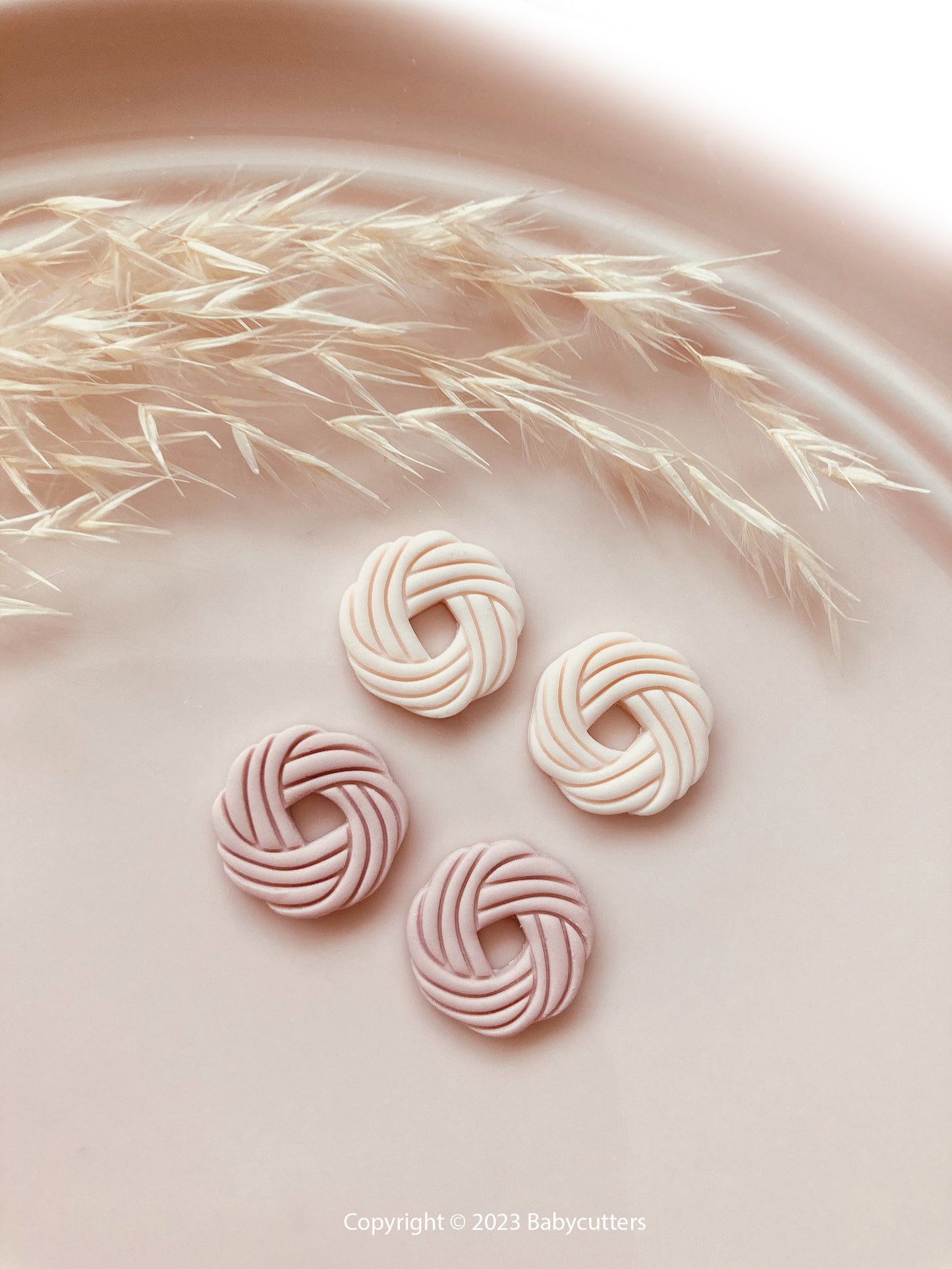 Elegant Stud Cutter v1 - Polymer Clay Cutter Tools