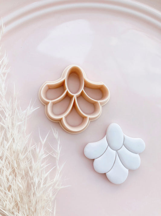 Embossed Flower Shape