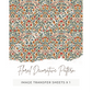 Floral Decorative Embroidery - Image Transfer Paper Floral Decorative