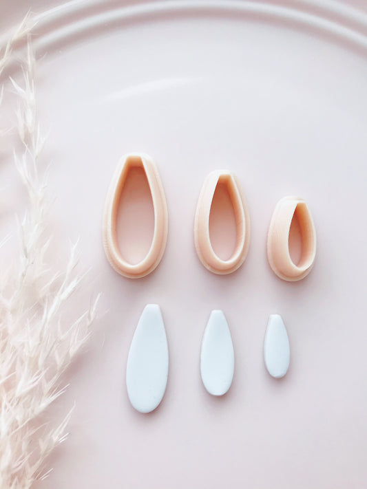 Long Thin Teardrop Petal Shape