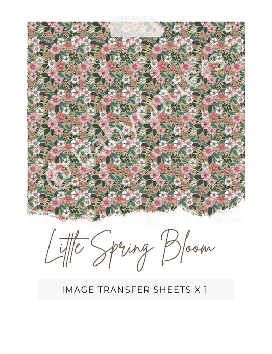 Little Spring Bloom - Image Transfer Paper