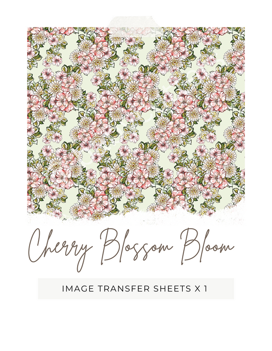 Cherry Blossom Bloom - Image Transfer Paper