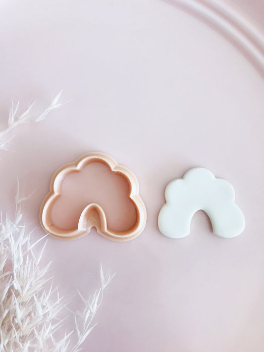 Cloud Bubble Rainbow Arch