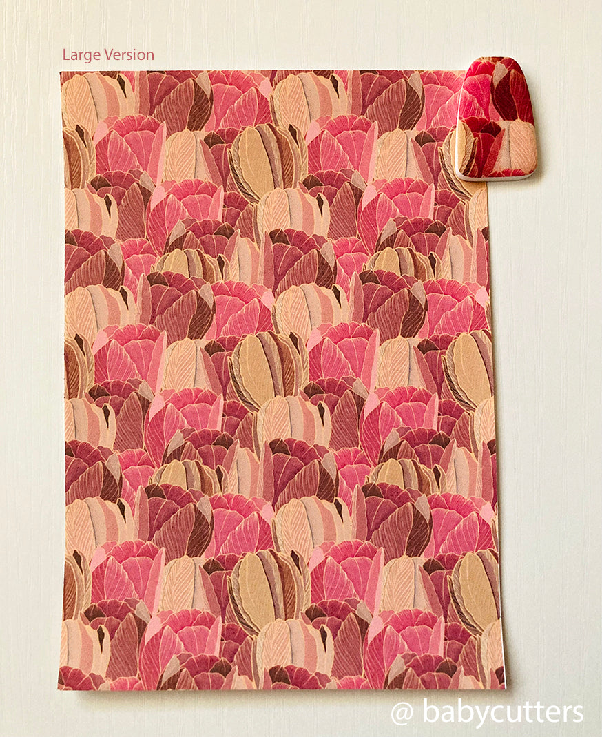 Pink Tulip - Image Transfer Paper