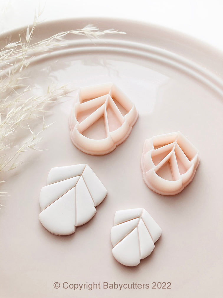 Geometry Fan Leaf Shape Cutter